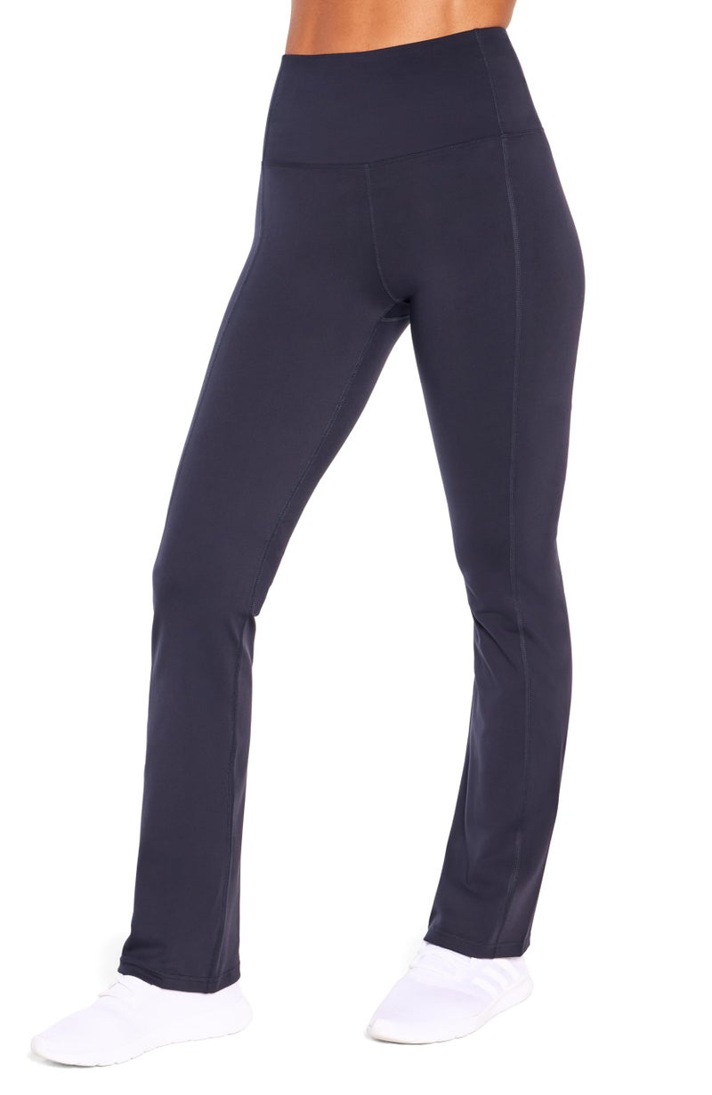 Marika womens Sophia High Rise Tummy Control Bootleg Leggings, Midnight Blue, Large US - Image 2